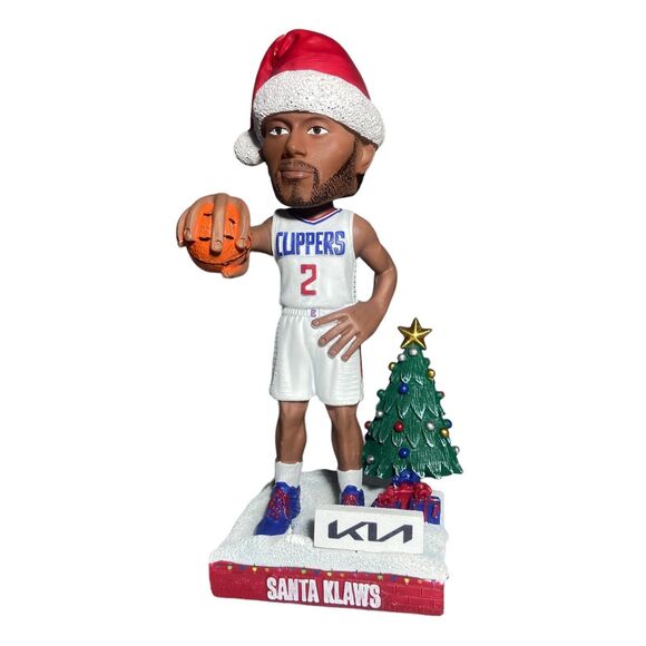 LA Clippers Kawhi Leonard Santa Claws Bobblehead New In Box  12/23/23 - Picture 3 of 10